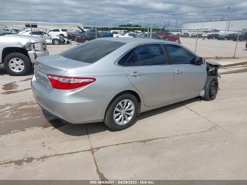 2016 TOYOTA CAMRY LE - 4T1BF1FK5GU510607