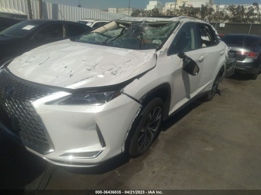 2022 LEXUS RX RX 450H - 2T2HGMDA3NC082775