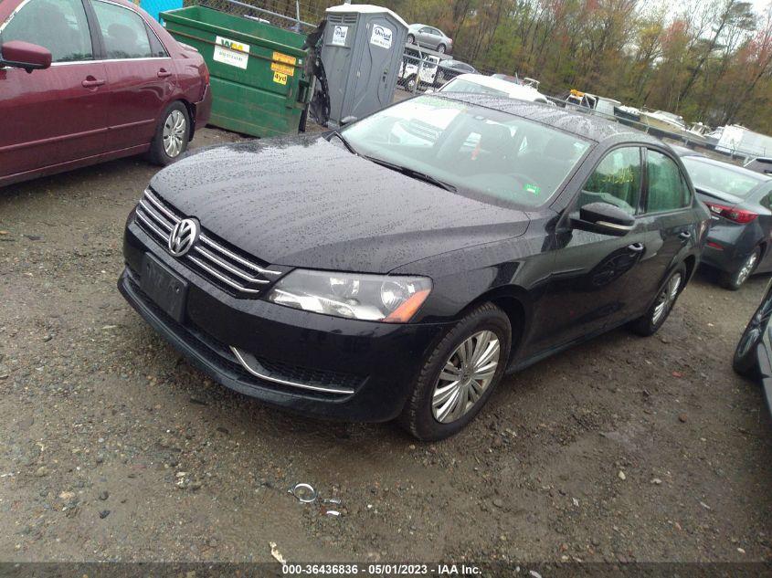 2015 VOLKSWAGEN PASSAT 1.8T S - 1VWAT7A37FC049990