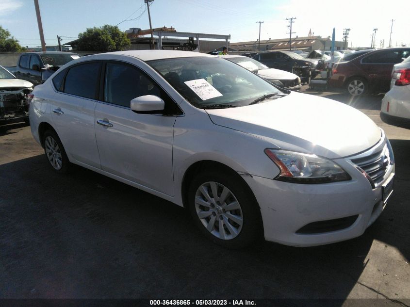 2014 NISSAN SENTRA S - 3N1AB7AP8EL638500