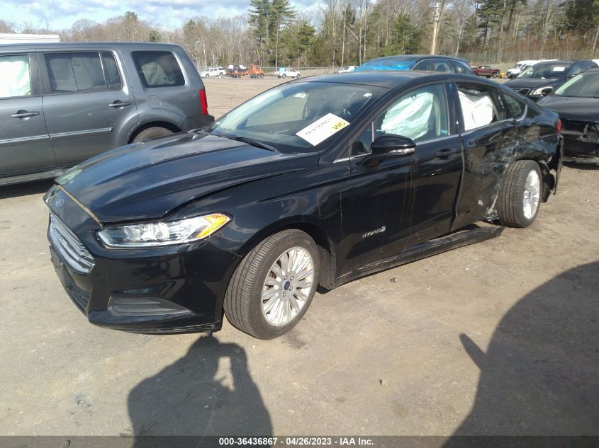 2016 FORD FUSION SE HYBRID - 3FA6P0LU3GR244228