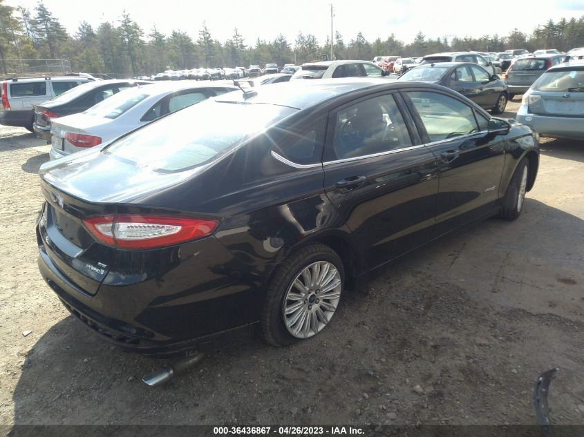 2016 FORD FUSION SE HYBRID - 3FA6P0LU3GR244228