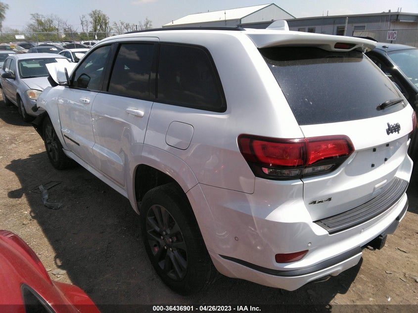 VIN 1C4RJFCG7JC158447 2018 JEEP GRAND CHEROKEE HIGH ALTITUDE