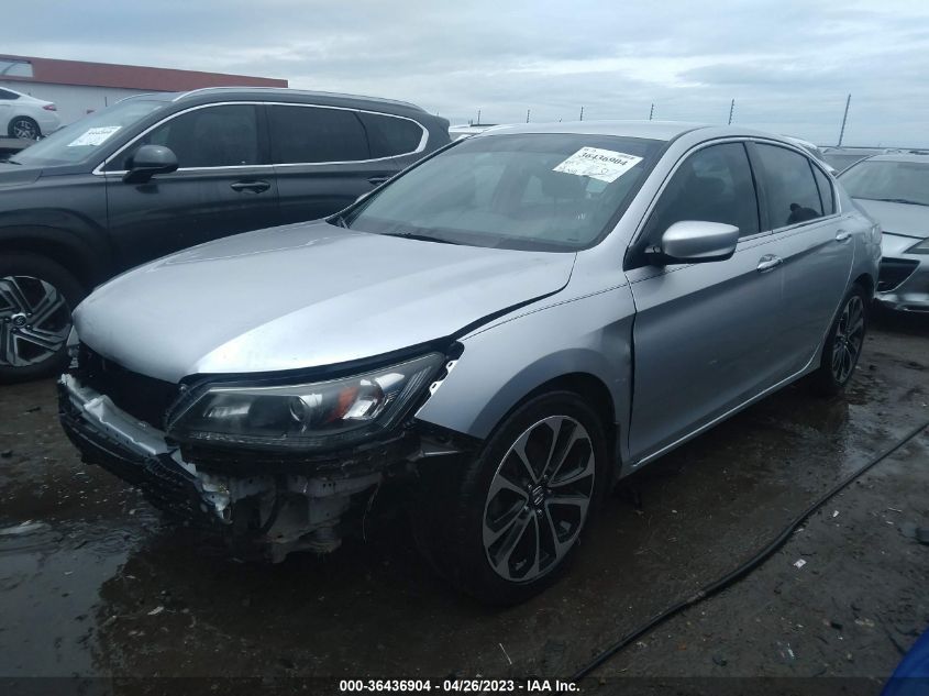 2014 HONDA ACCORD SEDAN LX - 1HGCR2F3XEA248551