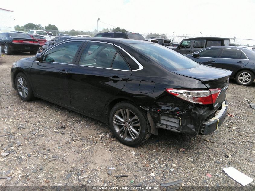 2015 TOYOTA CAMRY XLE/SE/LE/XSE - 4T1BF1FK0FU492614