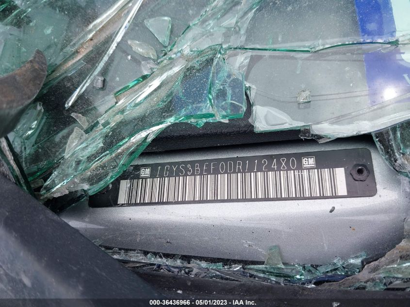 2013 CADILLAC ESCALADE LUXURY - 1GYS3BEF0DR112480