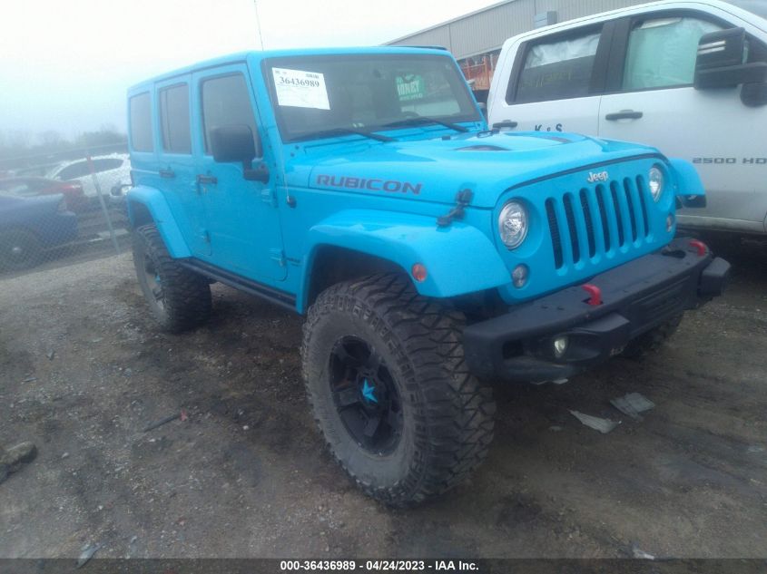 1C4BJWFG5HL569420 JEEP WRANGLER UNLIMITED RUBICON HARD ROCK 2017