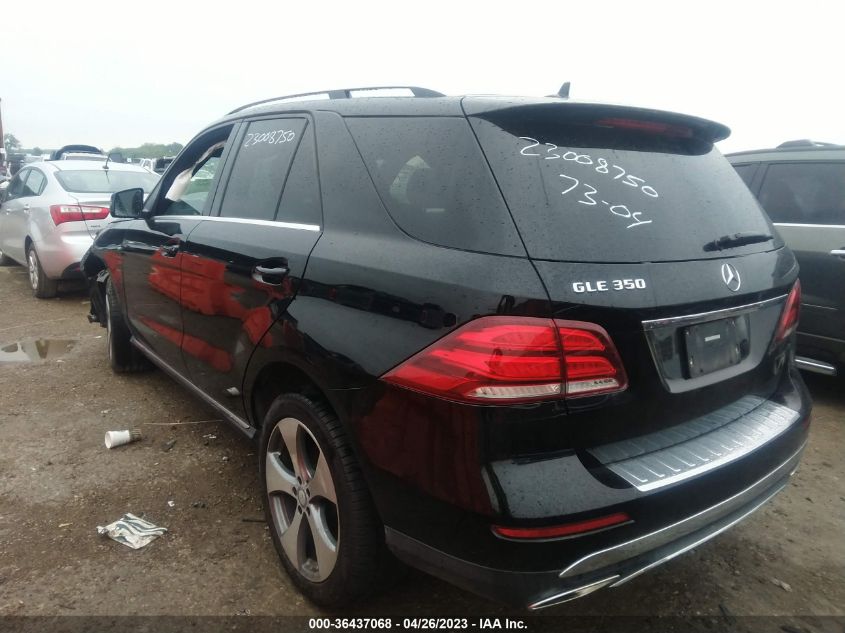 2016 MERCEDES-BENZ GLE GLE 350 - 4JGDA5JB1GA790548