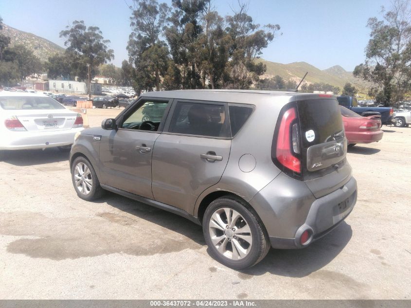 2015 KIA SOUL + - KNDJP3A50F7136544