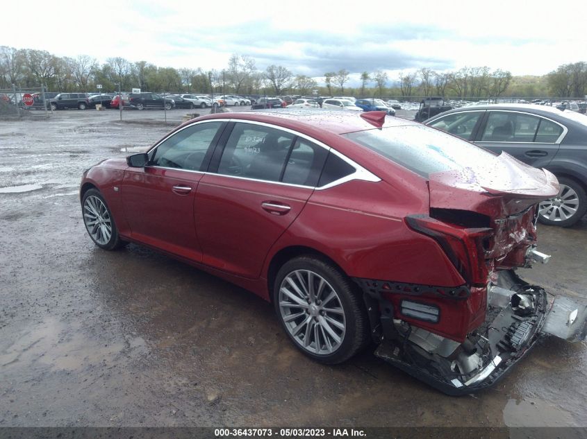2020 CADILLAC CT5 PREMIUM LUXURY 1G6DT5RKXL0123208