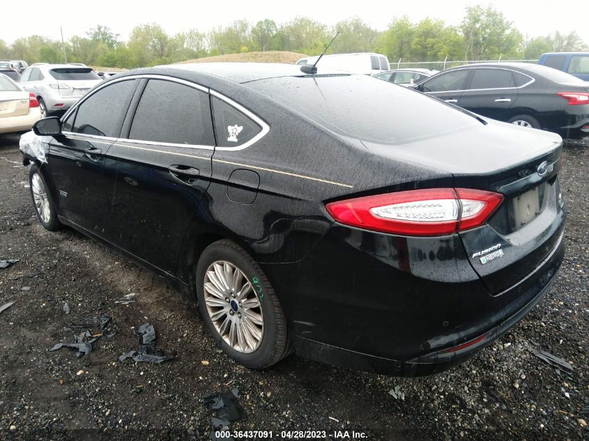 2016 FORD FUSION ENERGI SE LUXURY - 3FA6P0PUXGR295543