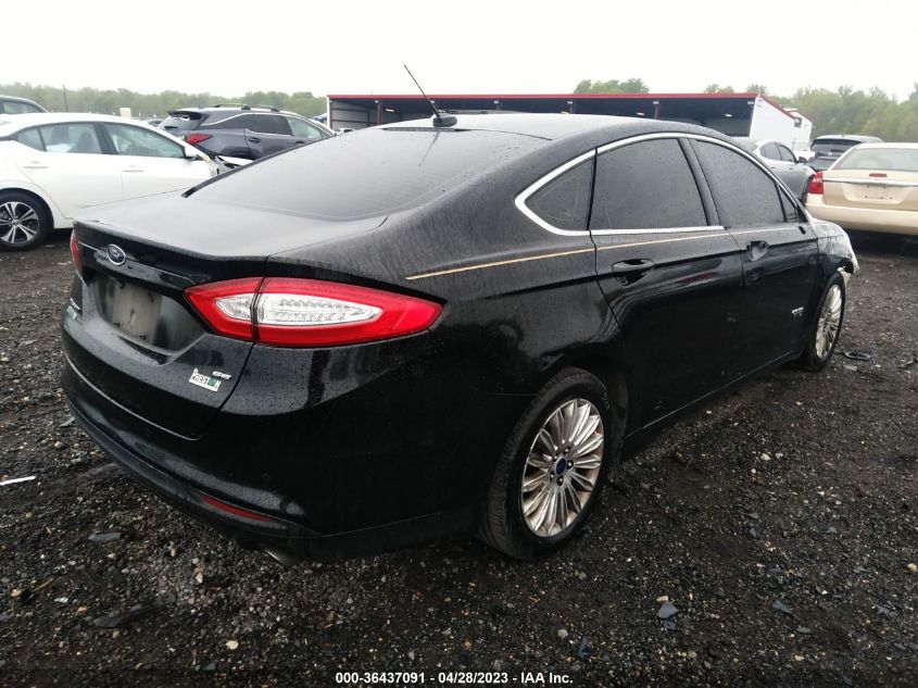 2016 FORD FUSION ENERGI SE LUXURY - 3FA6P0PUXGR295543