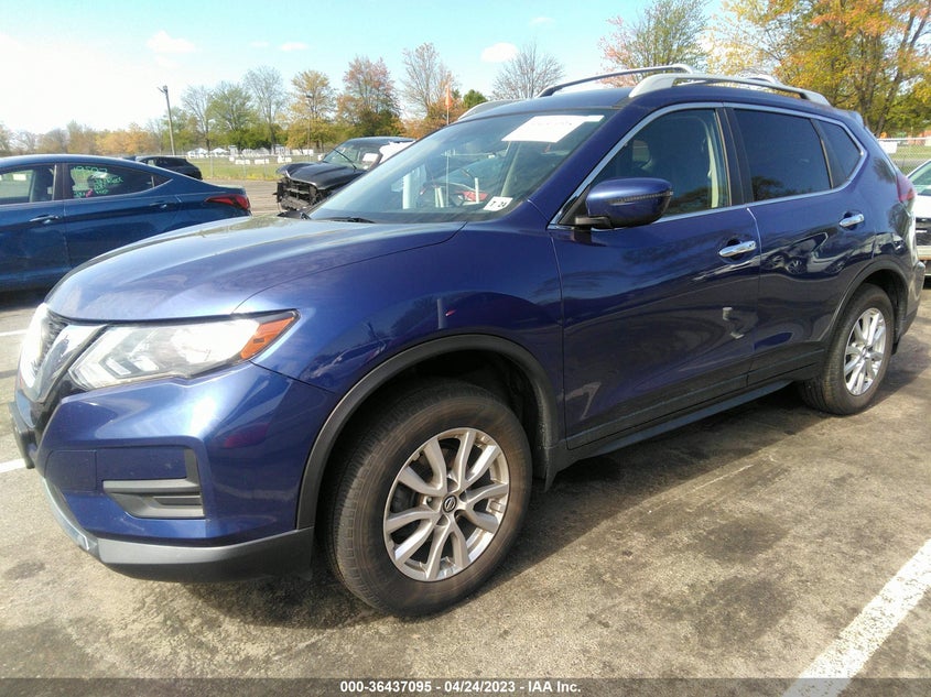 VIN 5N1AT2MV9KC845519 2019 NISSAN ROGUE SV