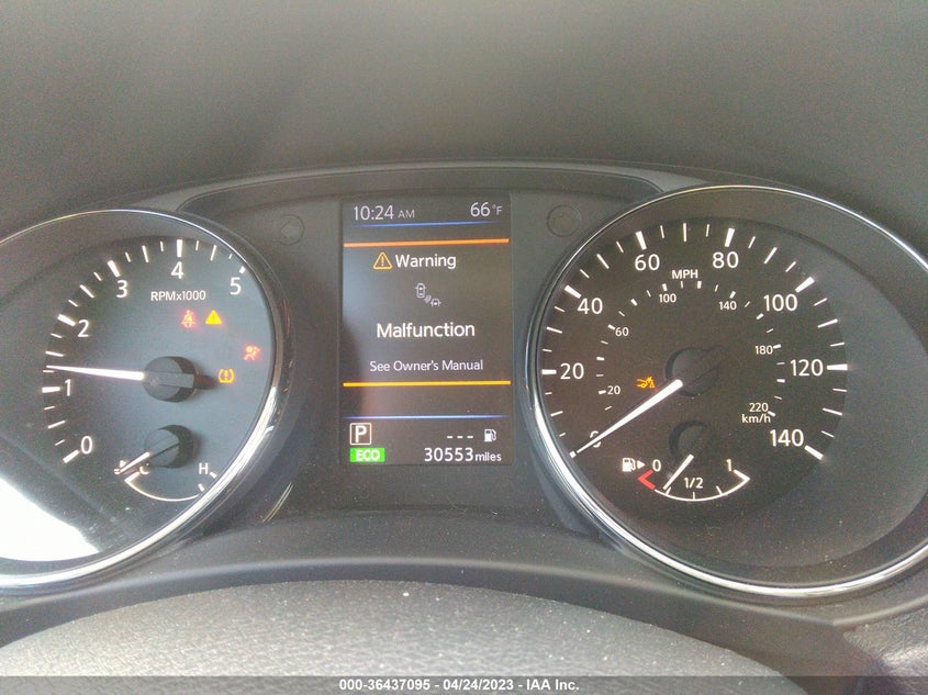 VIN 5N1AT2MV9KC845519 2019 NISSAN ROGUE SV
