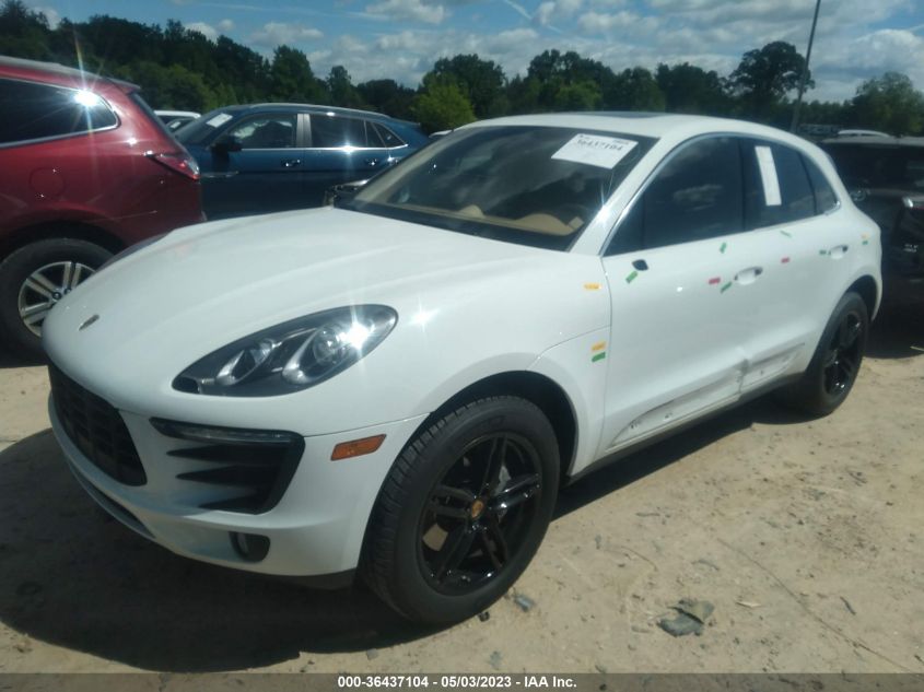 2016 PORSCHE MACAN S - WP1AB2A53GLB42709