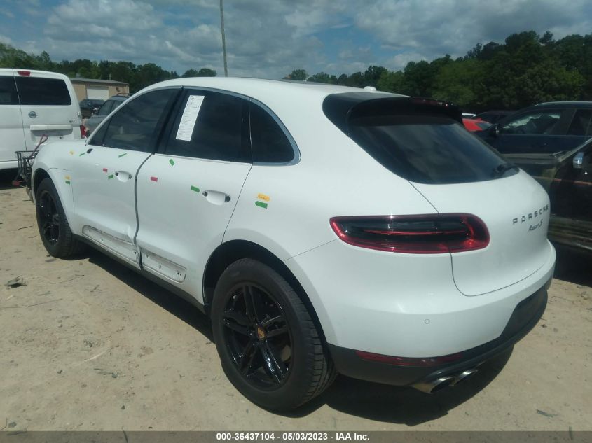 2016 PORSCHE MACAN S - WP1AB2A53GLB42709