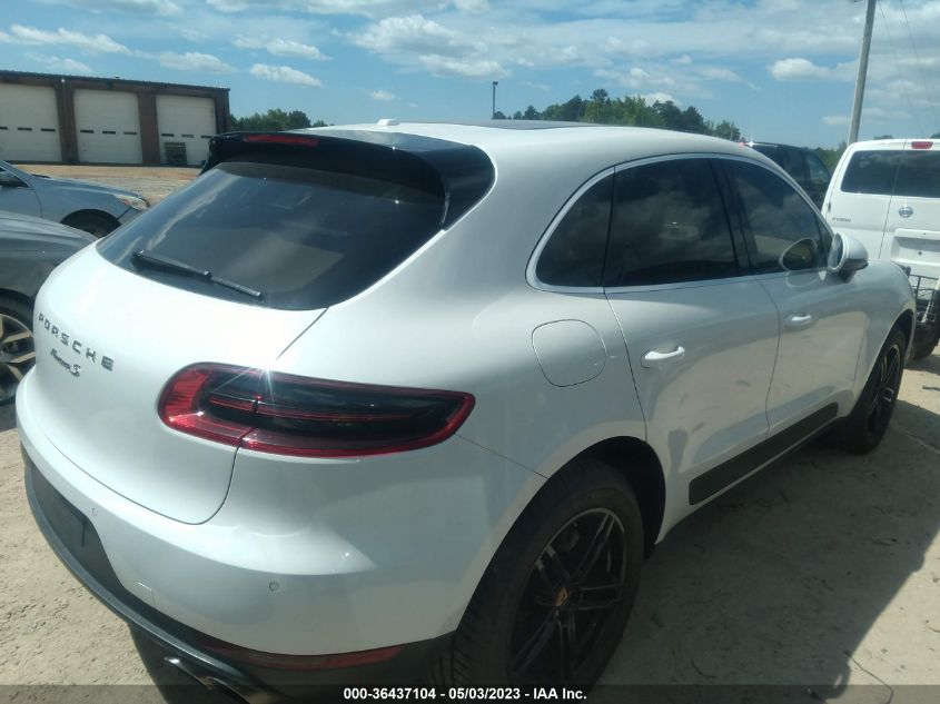 2016 PORSCHE MACAN S - WP1AB2A53GLB42709