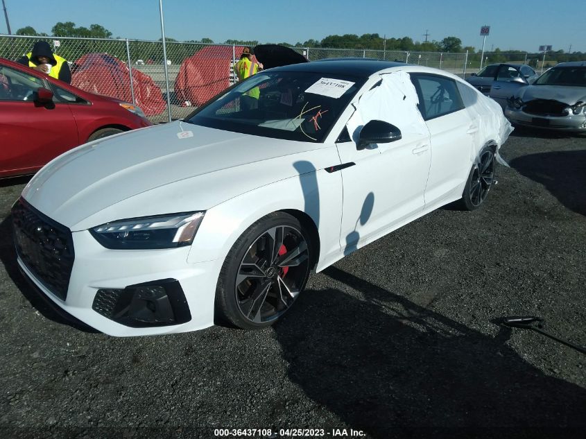 2023 AUDI S5 SPORTBACK PREMIUM PLUS - WAUC4CF54PA006360