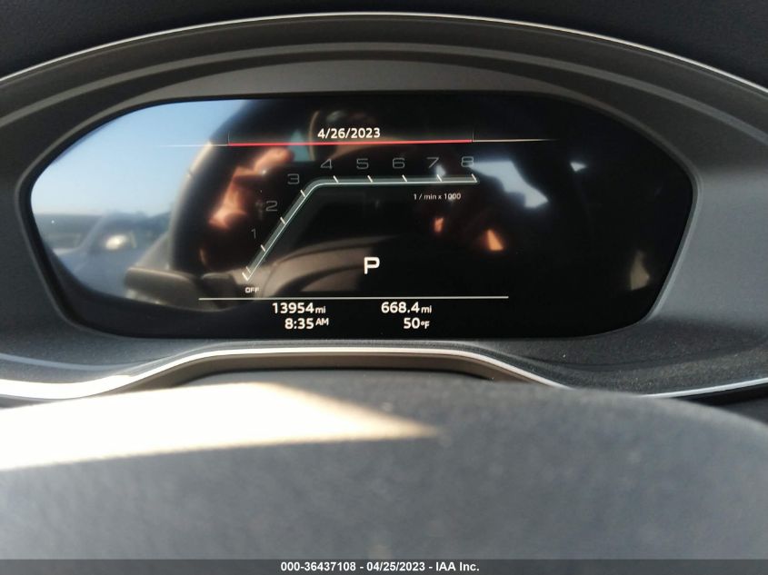 2023 AUDI S5 SPORTBACK PREMIUM PLUS - WAUC4CF54PA006360