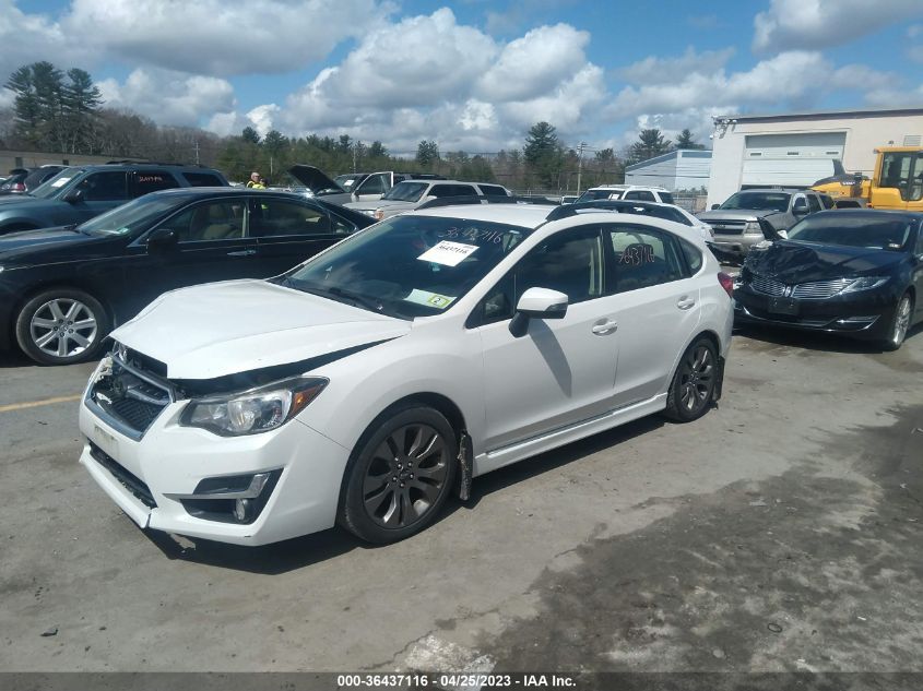 2016 SUBARU IMPREZA WAGON 2.0I SPORT PREMIUM - JF1GPAP68G8317312