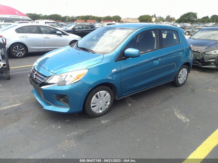 2021 MITSUBISHI MIRAGE ES/LE/CARBONITE EDITION - ML32AUHJXMH011706