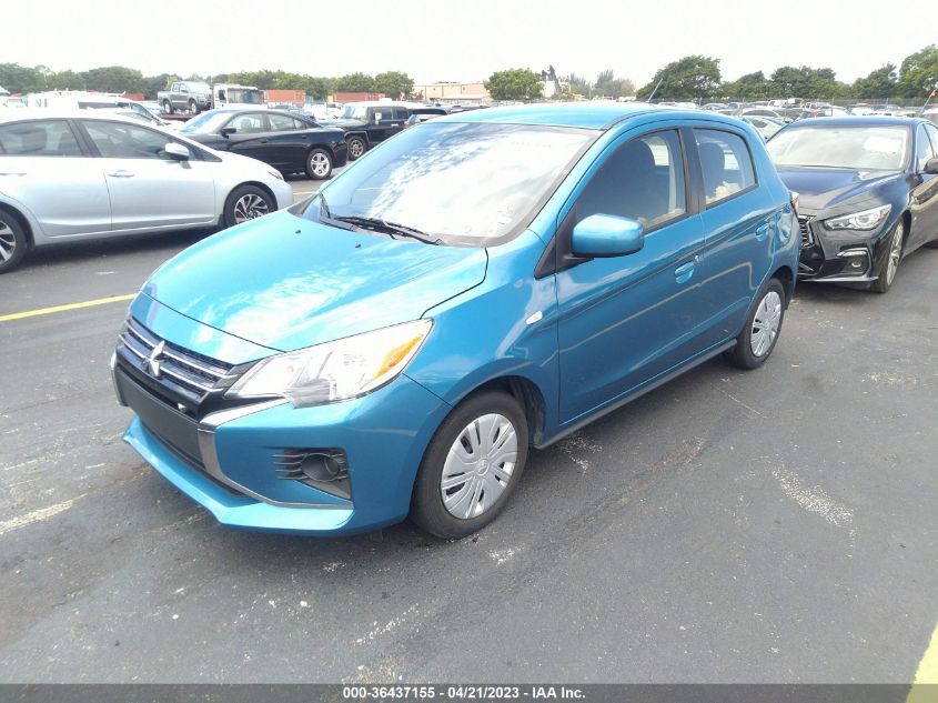 2021 MITSUBISHI MIRAGE ES/LE/CARBONITE EDITION - ML32AUHJXMH011706