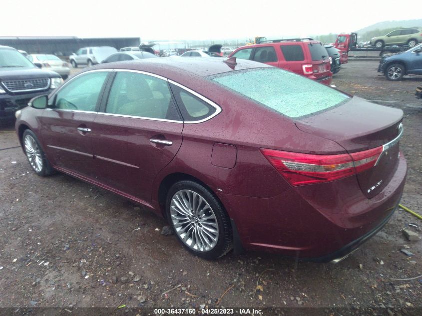 2016 TOYOTA AVALON LIMITED/TOURING/XLE - 4T1BK1EB8GU230550