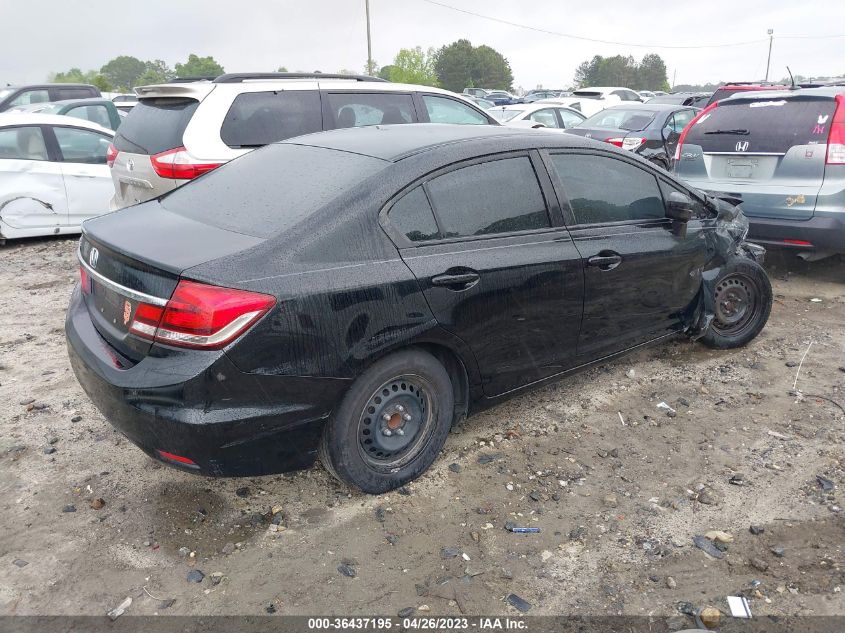 2014 HONDA CIVIC SEDAN LX - 19XFB2F55EE264557