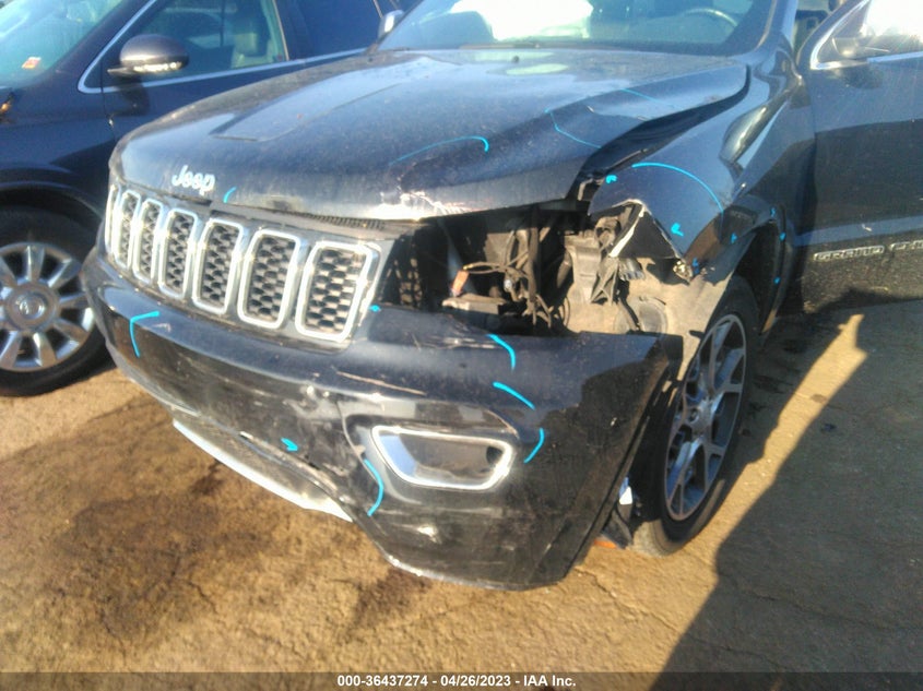 VIN 1C4RJFBG7MC593328 2021 JEEP GRAND CHEROKEE LIMITED