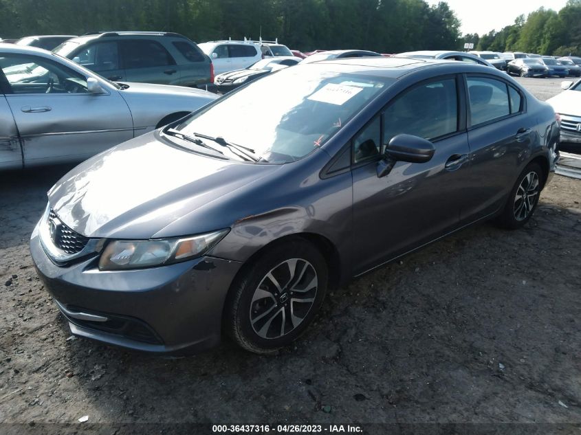 2015 HONDA CIVIC SEDAN EX - 19XFB2F80FE273243