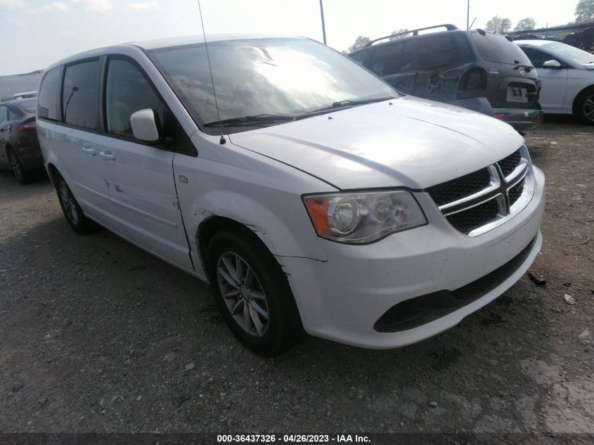 2014 DODGE GRAND CARAVAN SE 30TH ANNIVERSARY - 2C4RDGBGXER427889