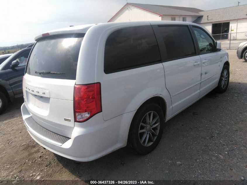 2014 DODGE GRAND CARAVAN SE 30TH ANNIVERSARY - 2C4RDGBGXER427889