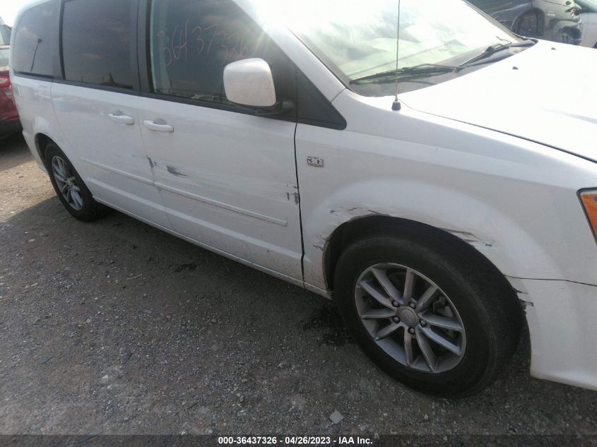 2014 DODGE GRAND CARAVAN SE 30TH ANNIVERSARY - 2C4RDGBGXER427889