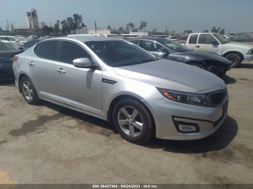 2014 KIA OPTIMA LX - 5XXGM4A73EG330534