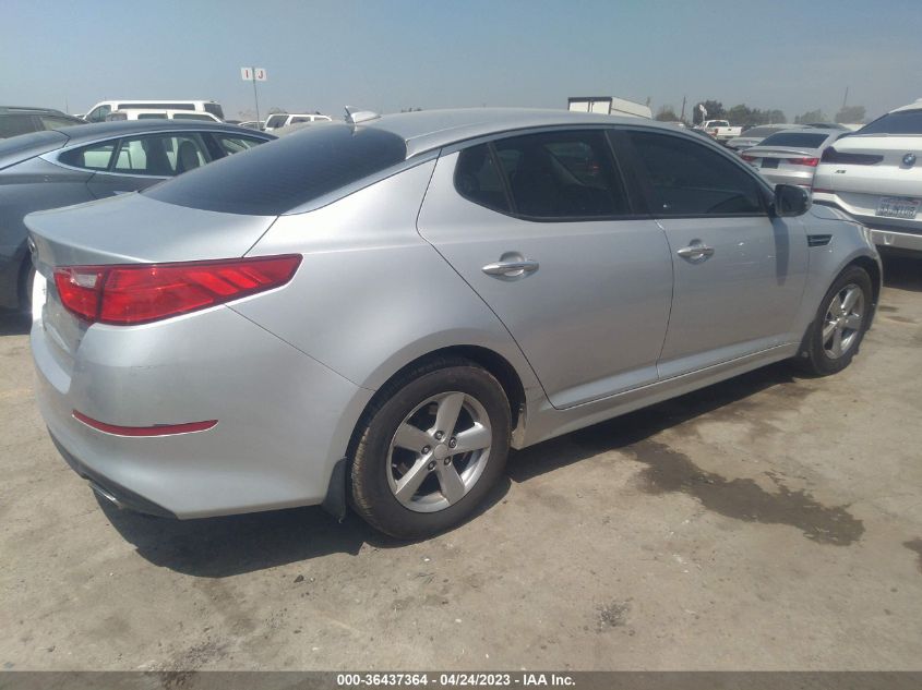 2014 KIA OPTIMA LX - 5XXGM4A73EG330534