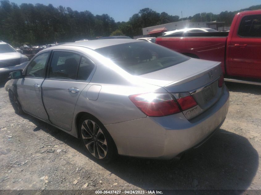 2014 HONDA ACCORD SEDAN SPORT - 1HGCR2F50EA037165