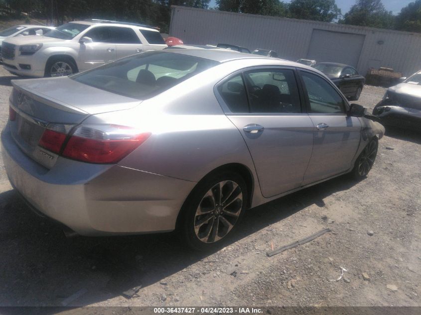 2014 HONDA ACCORD SEDAN SPORT - 1HGCR2F50EA037165