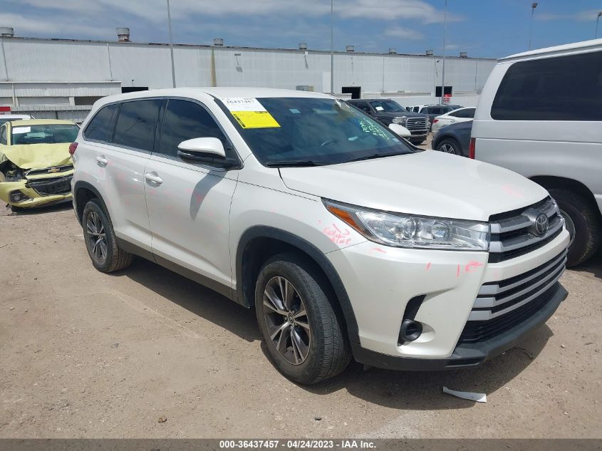 2019 TOYOTA HIGHLANDER LE - 5TDZARFHXKS051348