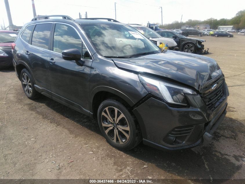 2022 SUBARU FORESTER LIMITED - JF2SKAPC0NH504924