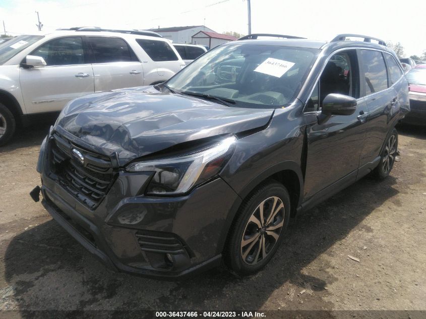 2022 SUBARU FORESTER LIMITED - JF2SKAPC0NH504924
