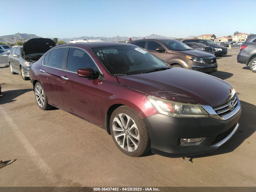 2015 HONDA ACCORD SEDAN SPORT - 1HGCR2F51FA122601