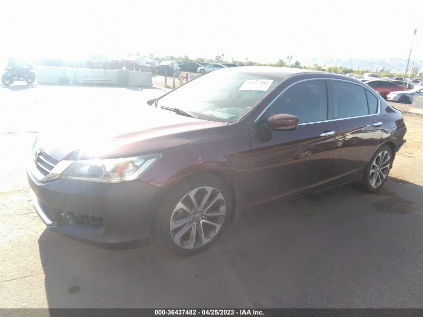 2015 HONDA ACCORD SEDAN SPORT - 1HGCR2F51FA122601