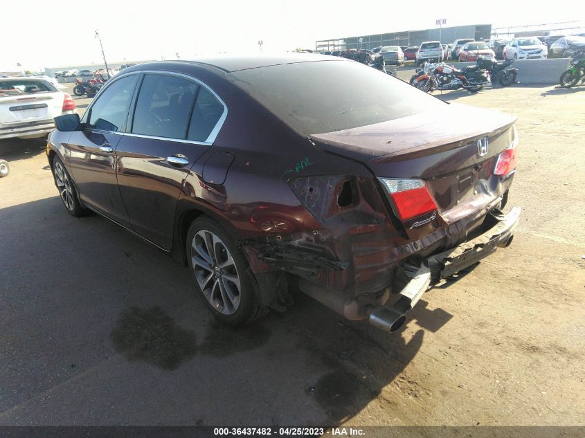 2015 HONDA ACCORD SEDAN SPORT - 1HGCR2F51FA122601