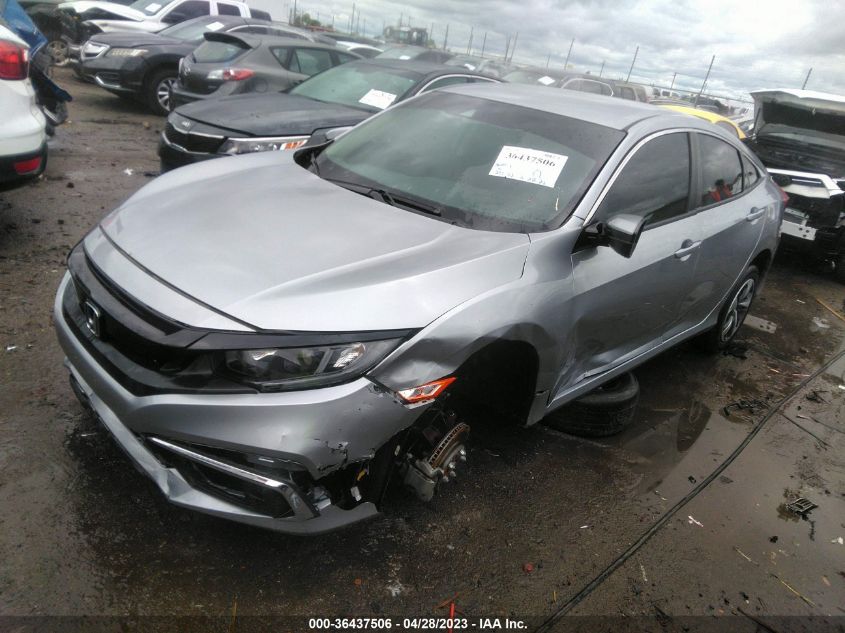 2021 HONDA CIVIC SEDAN LX - 2HGFC2F62MH532152