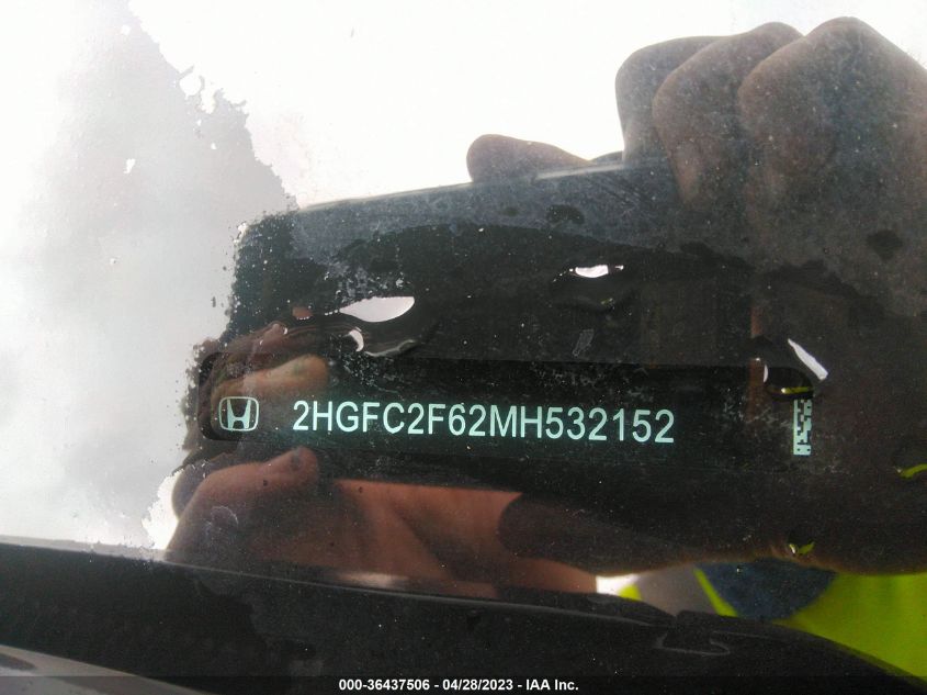 2021 HONDA CIVIC SEDAN LX - 2HGFC2F62MH532152