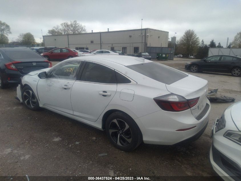 2021 HONDA INSIGHT EX 19XZE4F50ME009023