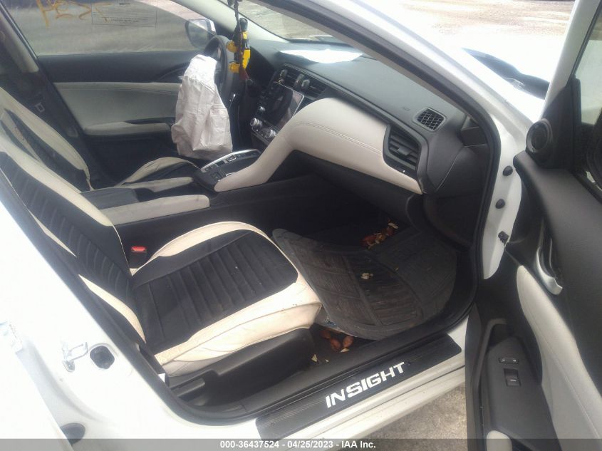 2021 HONDA INSIGHT EX 19XZE4F50ME009023
