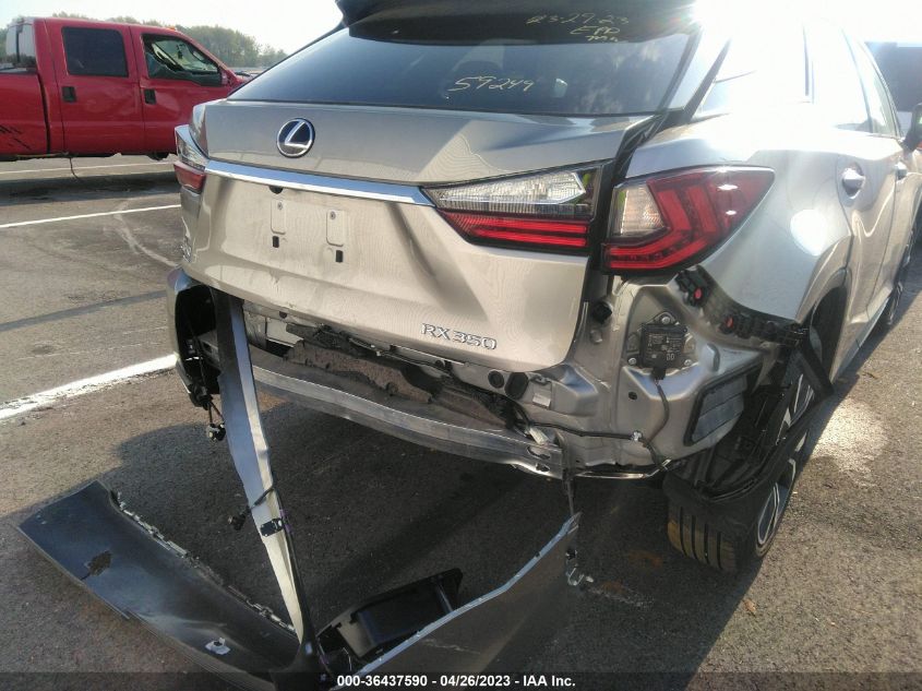 2022 LEXUS RX RX 350 - 2T2HZMDA9NC361044