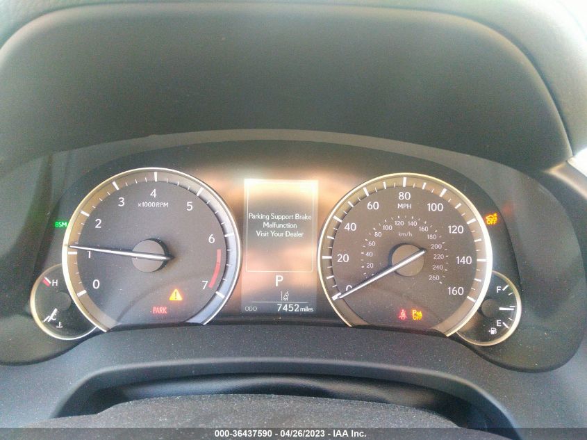 2022 LEXUS RX RX 350 - 2T2HZMDA9NC361044