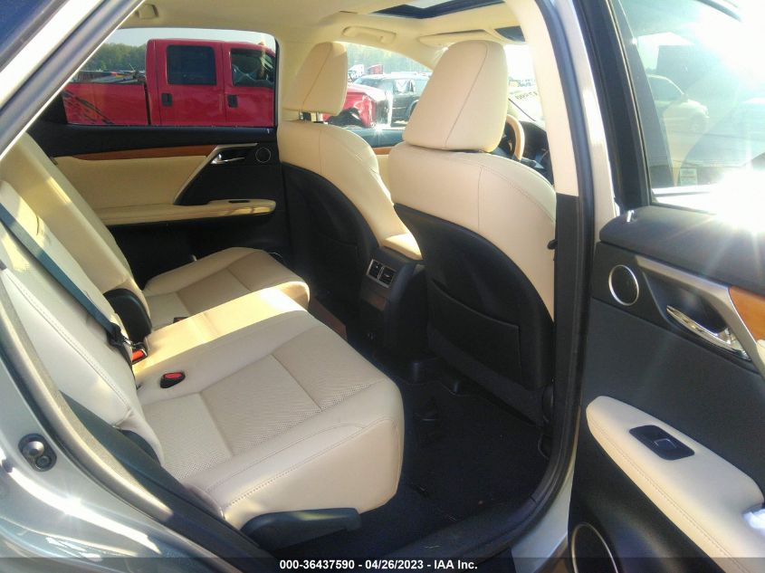 2022 LEXUS RX RX 350 - 2T2HZMDA9NC361044
